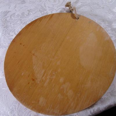 Vintage wooden kitchen plaque