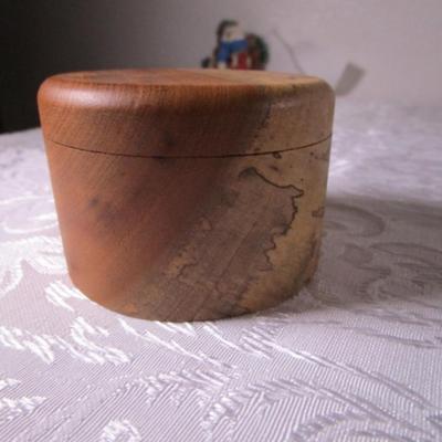 Hand-crafted myrtle wood jewelry box