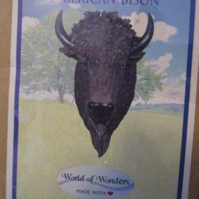 DWK Corporation North American Bison wall plaque