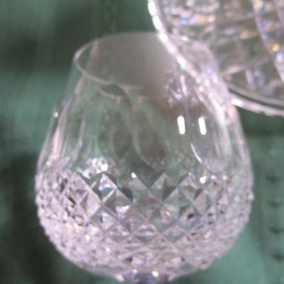 Irish? Crystal decanter with 2 brandy snifters