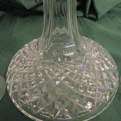 Irish? Crystal decanter with 2 brandy snifters