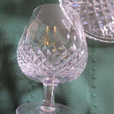 Irish? Crystal decanter with 2 brandy snifters