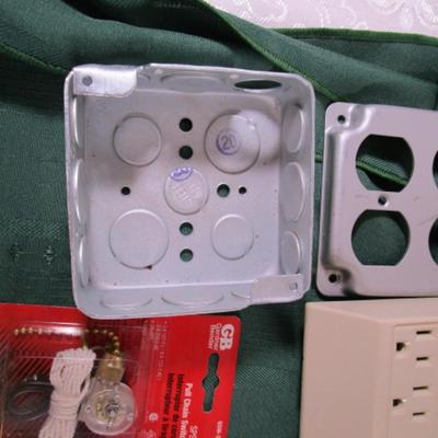 Electrical plugs & switches, wired doorbell switch