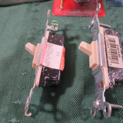 Electrical plugs & switches, wired doorbell switch