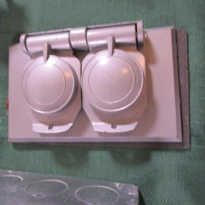 Electrical plugs & switches, wired doorbell switch