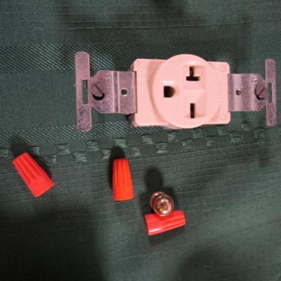 Electrical plugs & switches, wired doorbell switch