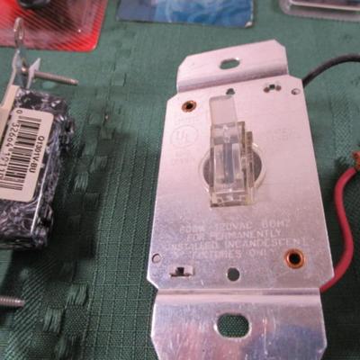 Electrical plugs & switches, wired doorbell switch