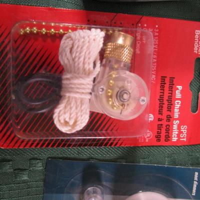 Electrical plugs & switches, wired doorbell switch