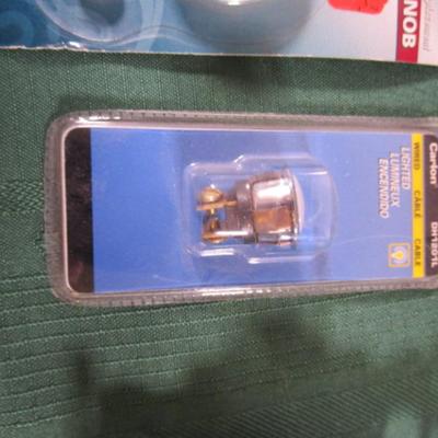 Electrical plugs & switches, wired doorbell switch