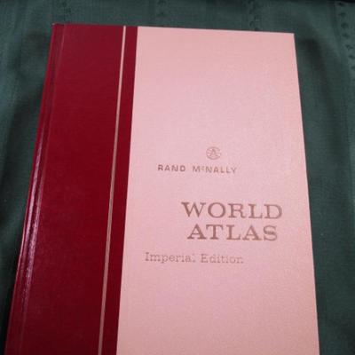 Rand-McNally World Atlas Imperial Edition 1968