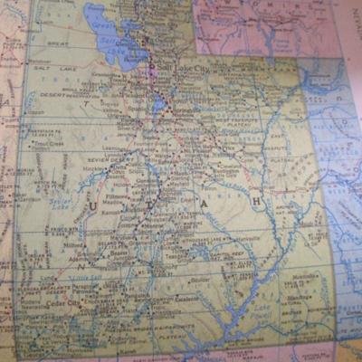 Rand-McNally World Atlas Imperial Edition 1968