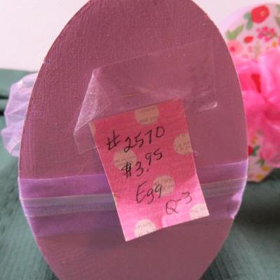Wooden decorative Easter Eggs