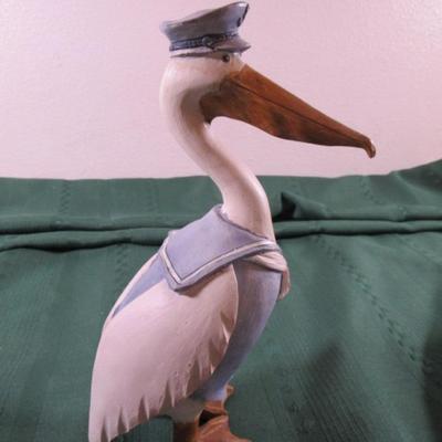 Sailor coastal pelican, resin