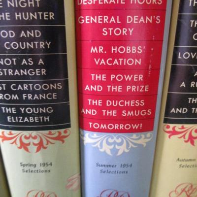 6 Vintage Reader's Digest Condensed Books