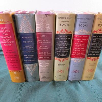 6 Vintage Reader's Digest Condensed Books