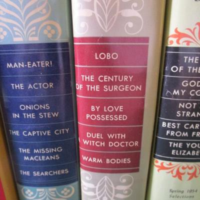 6 Vintage Reader's Digest Condensed Books
