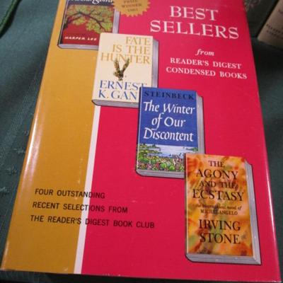 6 Vintage Reader's Digest Condensed Books