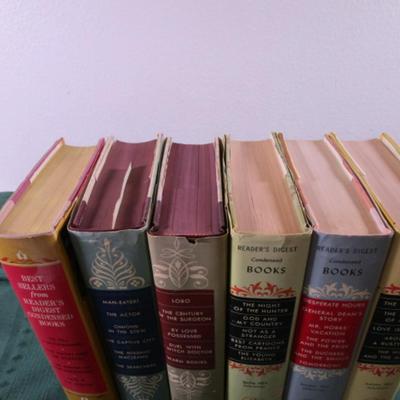6 Vintage Reader's Digest Condensed Books