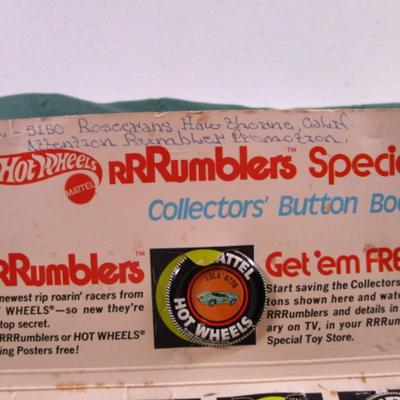 Hot Wheels Rumbler Special Collection book