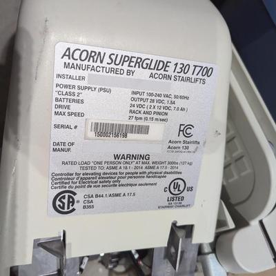 Acorn Superglide 130 1700 Stairlift