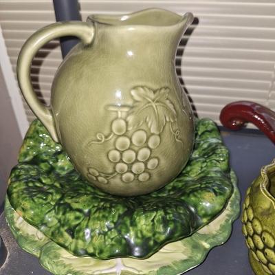 4pc Pottery Decor