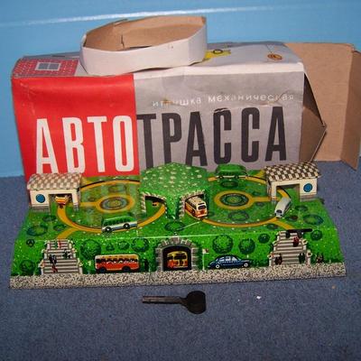 LOT 155 RUSSIA/CCCP TN LITHO TOY ABTOTPACCA