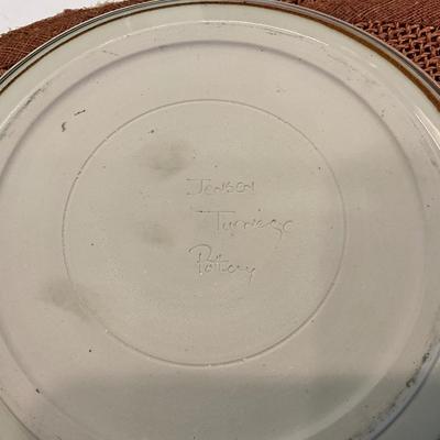 K1045 Lot of Mid Century Trivets, Placemats, Pottery Bowls and more