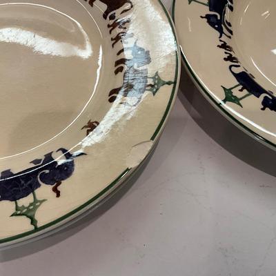 K1050 Emma Bridgewater UK Working Elephants Salad Plates