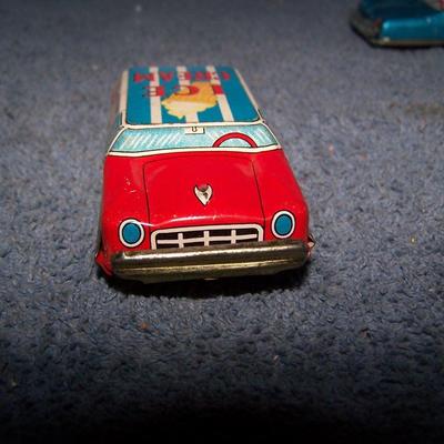 LOT 167 TIN LITHO CARS! FRICTION JAPAN WORKS! !!!GREAT GRAPHICS!!!