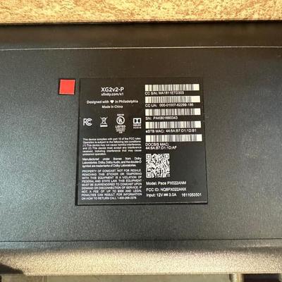 SONY BLU-RAY PLAYER AND XFINITY RECEIVER