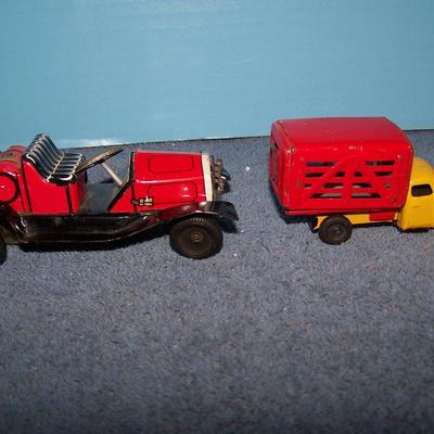LOT 170 VINTAGE TIN LITHO CARS! FRICTION JAPAN