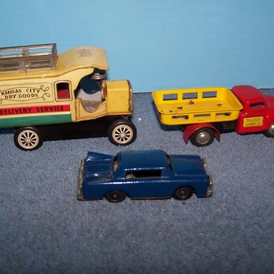LOT 171 VINTAGE LINE MAR JAPAN TIN LITHO VEHICLES FRICTION