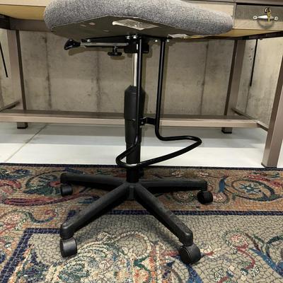DRAFTING TABLE AND CHAIR WITH LOCKING DRAWERS & EXTRAS