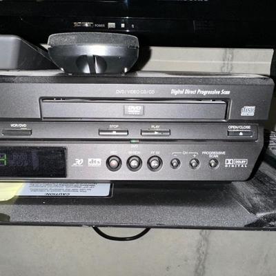 50” PANASONIC TV & JVC COMBO DVD/VHS PLAYER BOTH HAVE REMOTES