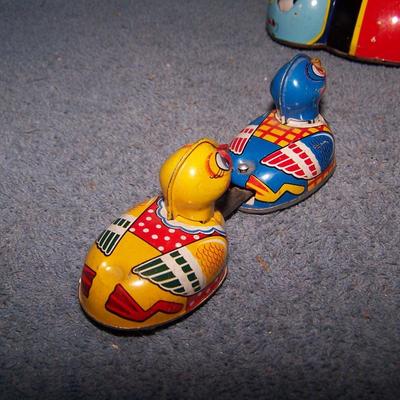 LOT 172 TIN LITHO CRITTERS! FRICTION/WINDUP JAPAN