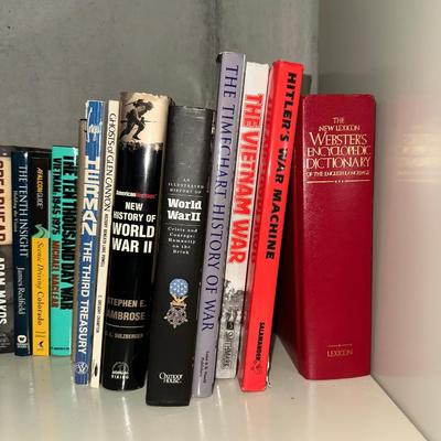 MOSTLY BOOKS ON WARS AND COMBAT