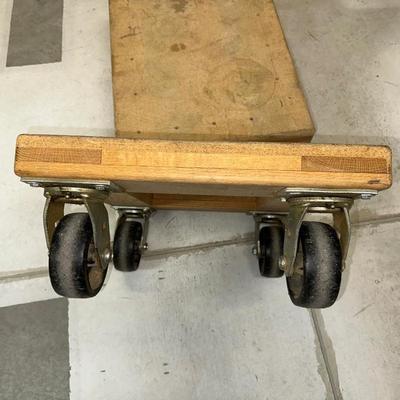 2 SOLID FURNITURE DOLLIES