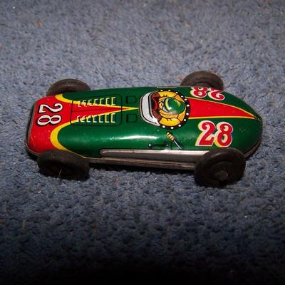 LOT 175 VINTAGE TIN LITHO RACE CARS! 1 FRICTION JAPAN STP