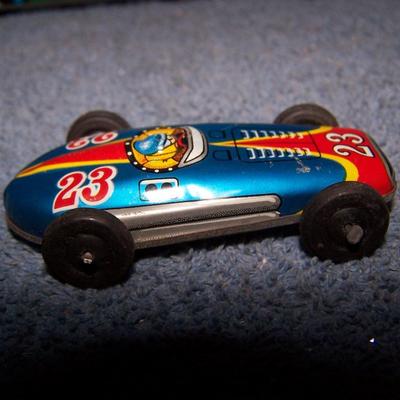 LOT 175 VINTAGE TIN LITHO RACE CARS! 1 FRICTION JAPAN STP