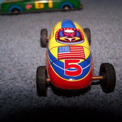LOT 175 VINTAGE TIN LITHO RACE CARS! 1 FRICTION JAPAN STP