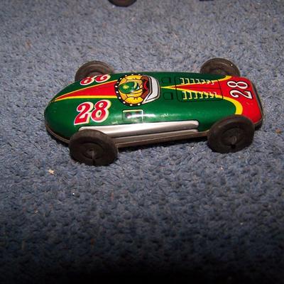 LOT 175 VINTAGE TIN LITHO RACE CARS! 1 FRICTION JAPAN STP
