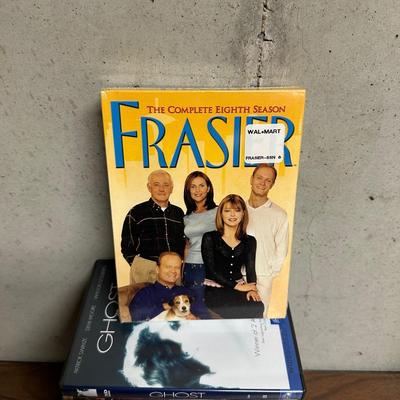 MOVIES AND A SEASON OF FRASIER ON DVD'S