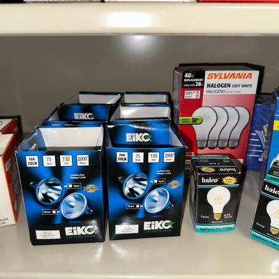 VARIETY OF LIGHT BULBS