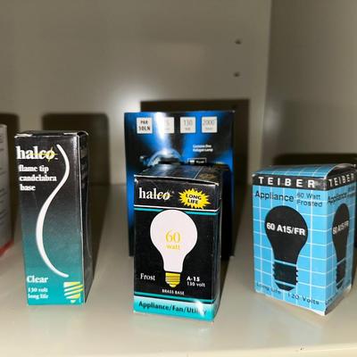 VARIETY OF LIGHT BULBS