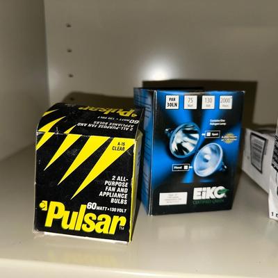 VARIETY OF LIGHT BULBS