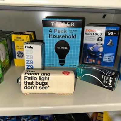 VARIETY OF LIGHT BULBS