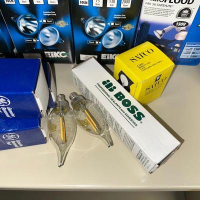 VARIETY OF LIGHT BULBS