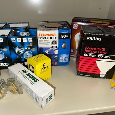 VARIETY OF LIGHT BULBS