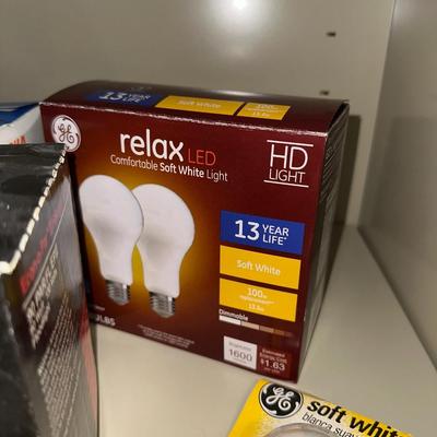 VARIETY OF LIGHT BULBS