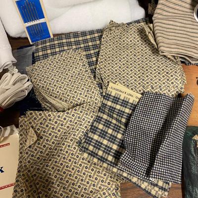 FABRIC READY FOR QUILTING, PATTERNS AND MORE!